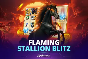 Flaming Stallion Blitz - LUCKYGAMING138